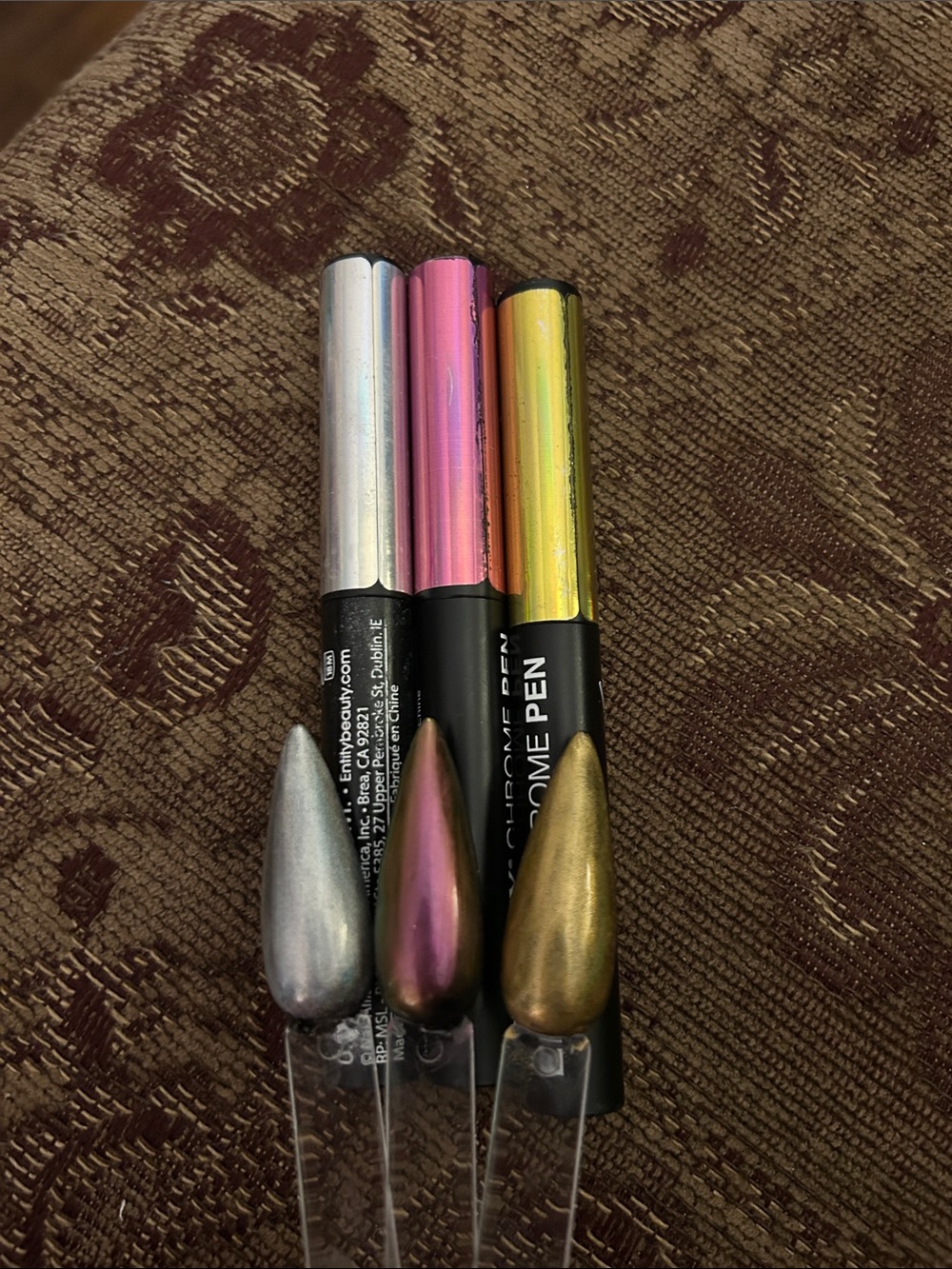Metallic Liquid Eye Liner Trio - Silver, Pink & Gold